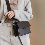 Dames crossbody tas – compact PU-leer design met brede schouderband