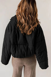 Kevia – Dames Trendy Pufferjas | Cropped, Warm & Stijlvol