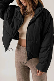 Kevia – Dames Trendy Pufferjas | Cropped, Warm & Stijlvol