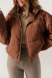 Kevia – Dames Trendy Pufferjas | Cropped, Warm & Stijlvol
