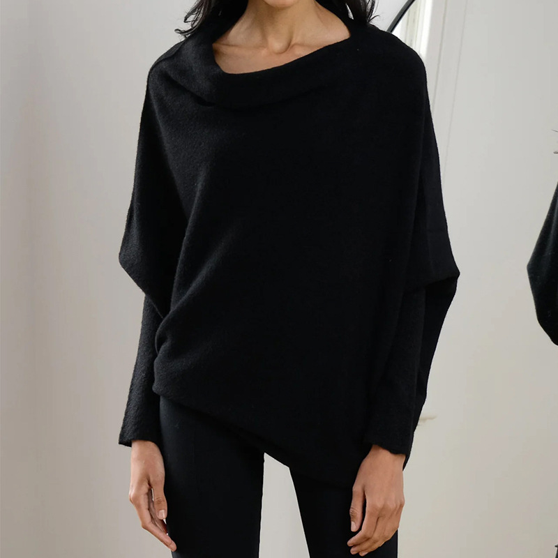 Dames Top | Oversized Pasvorm | Off-Shoulder & Dolmanmouwen