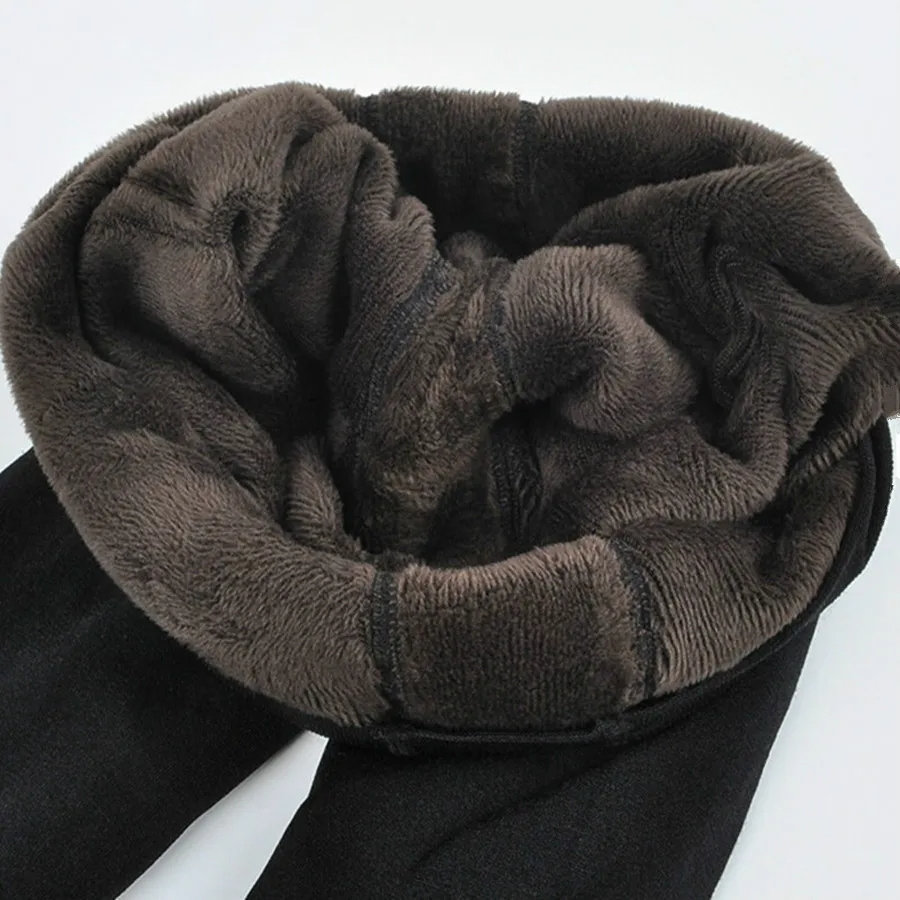 Dames legging – thermisch met fleece voering & hoge taille