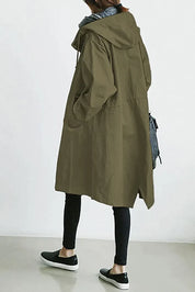 Evy | Stijlvolle Dunne Regenjas voor Dames | Licht, Waterafstotend & Trendy