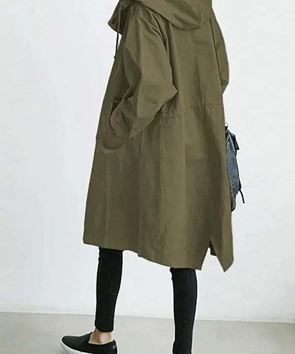 Evy | Stijlvolle Dunne Regenjas voor Dames | Licht, Waterafstotend & Trendy