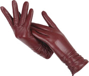 Leren Handschoenen Dames – Klassieke Winterhandschoenen met Wollen Voering | Elise