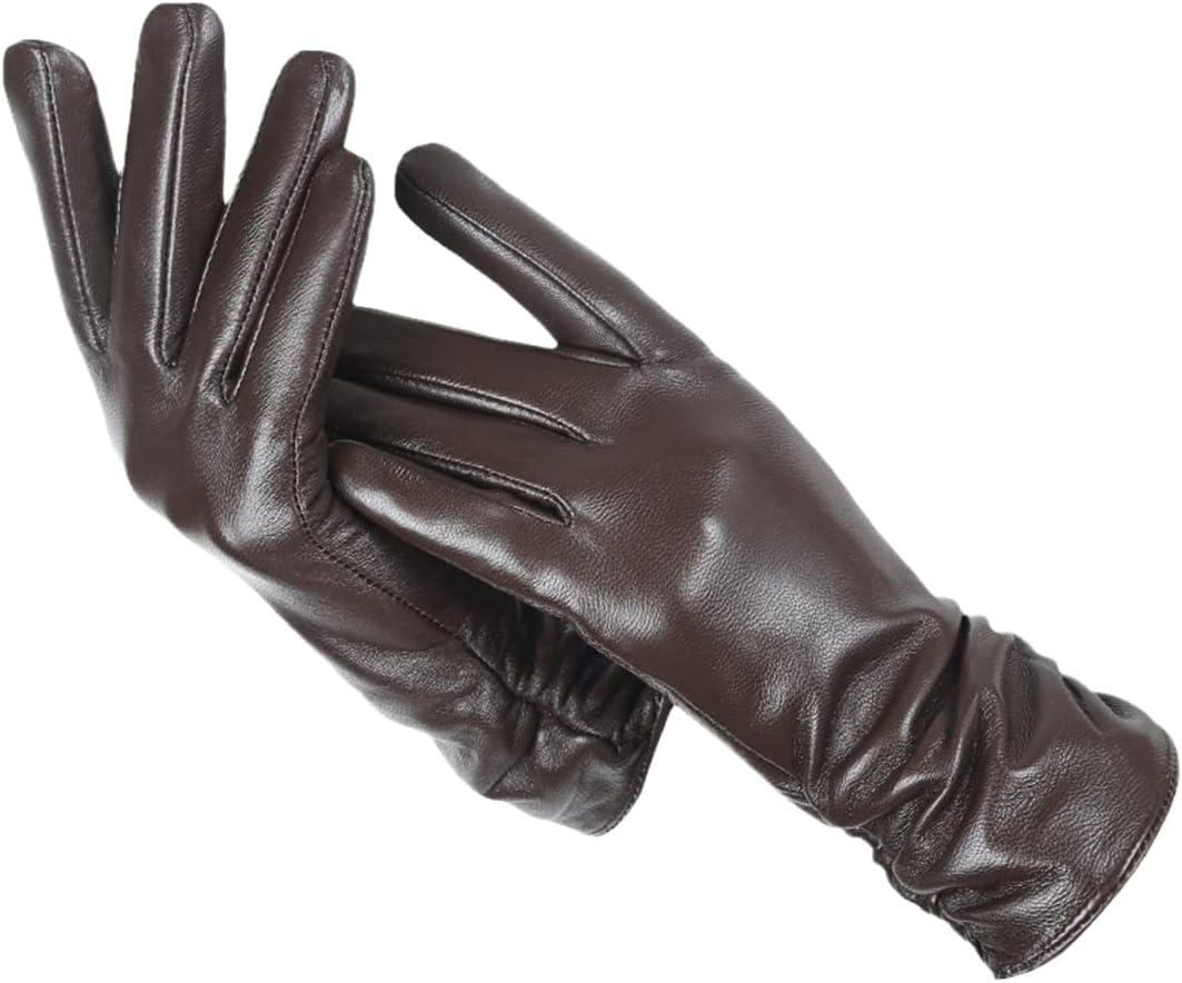 Leren Handschoenen Dames – Klassieke Winterhandschoenen met Wollen Voering | Elise