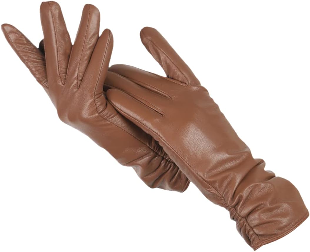 Leren Handschoenen Dames – Klassieke Winterhandschoenen met Wollen Voering | Elise