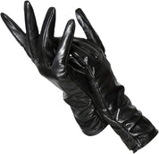 Leren Handschoenen Dames – Klassieke Winterhandschoenen met Wollen Voering | Elise