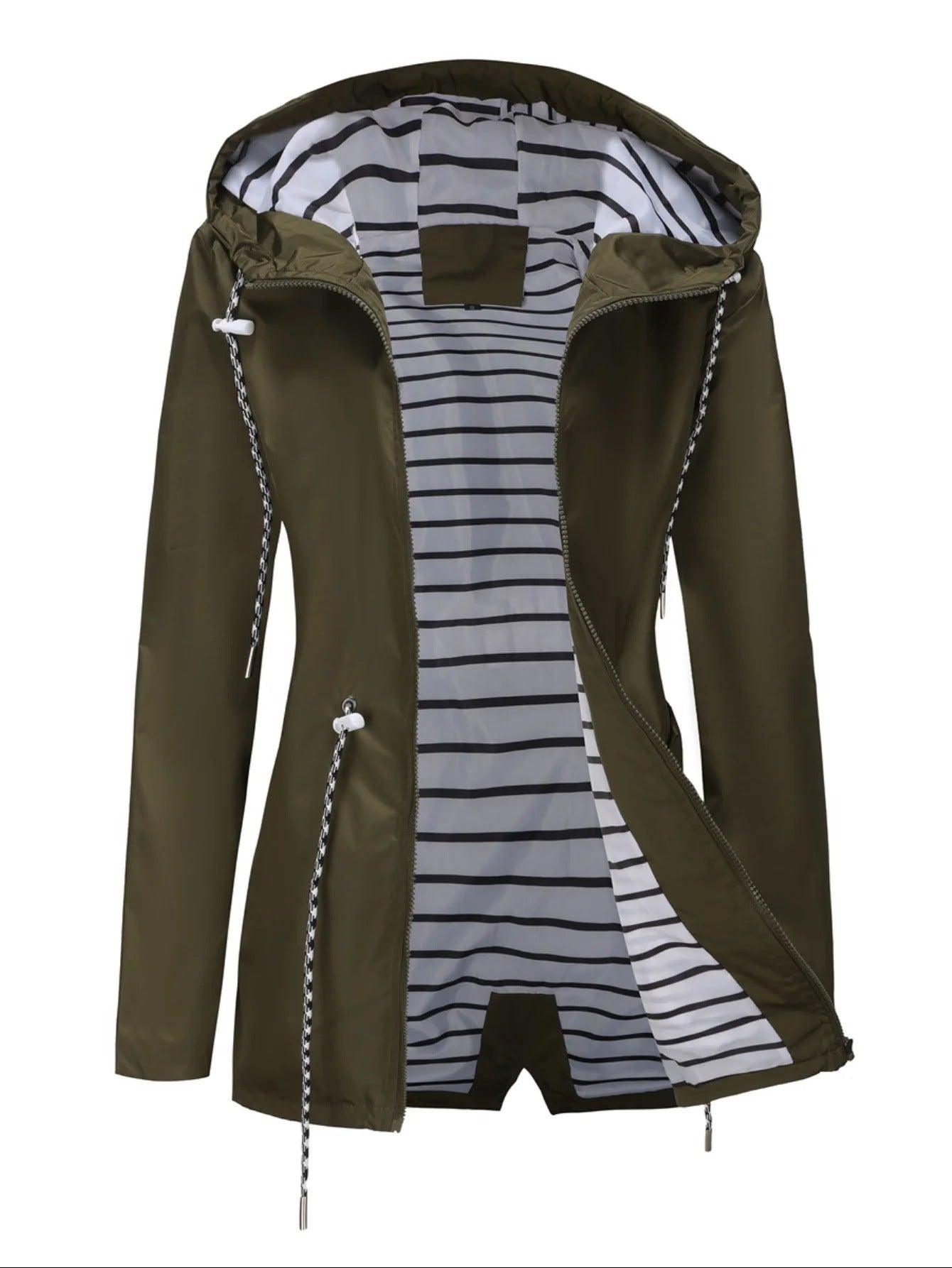 Waterdichte lange dames jas – stijlvol all-season jack licht en comfortabel