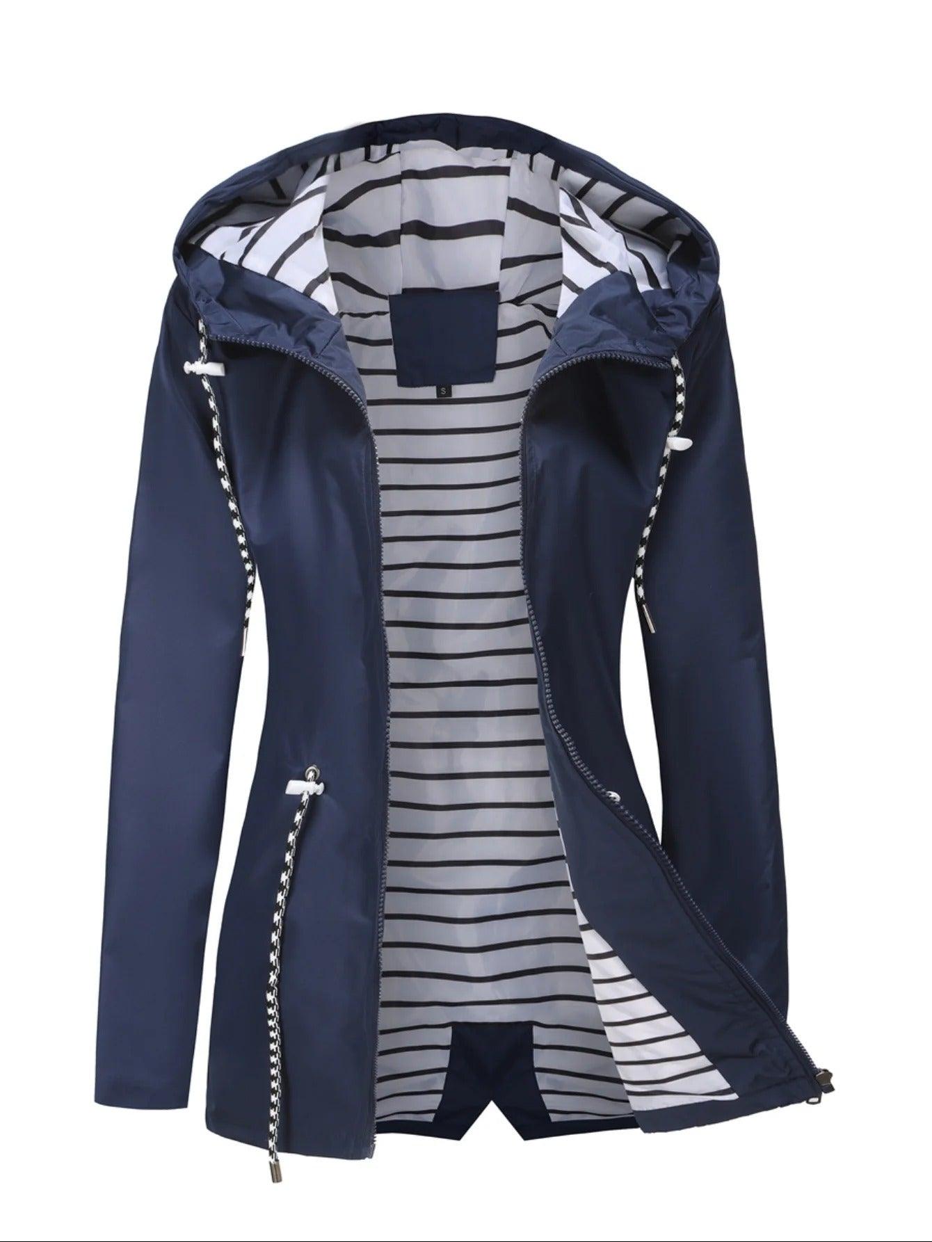 Waterdichte lange dames jas – stijlvol all-season jack licht en comfortabel