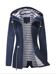 Waterdichte lange dames jas – stijlvol all-season jack licht en comfortabel