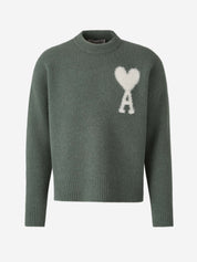 Heidi dames trui – zachte pullover met hartjesprint en comfortabele pasvorm