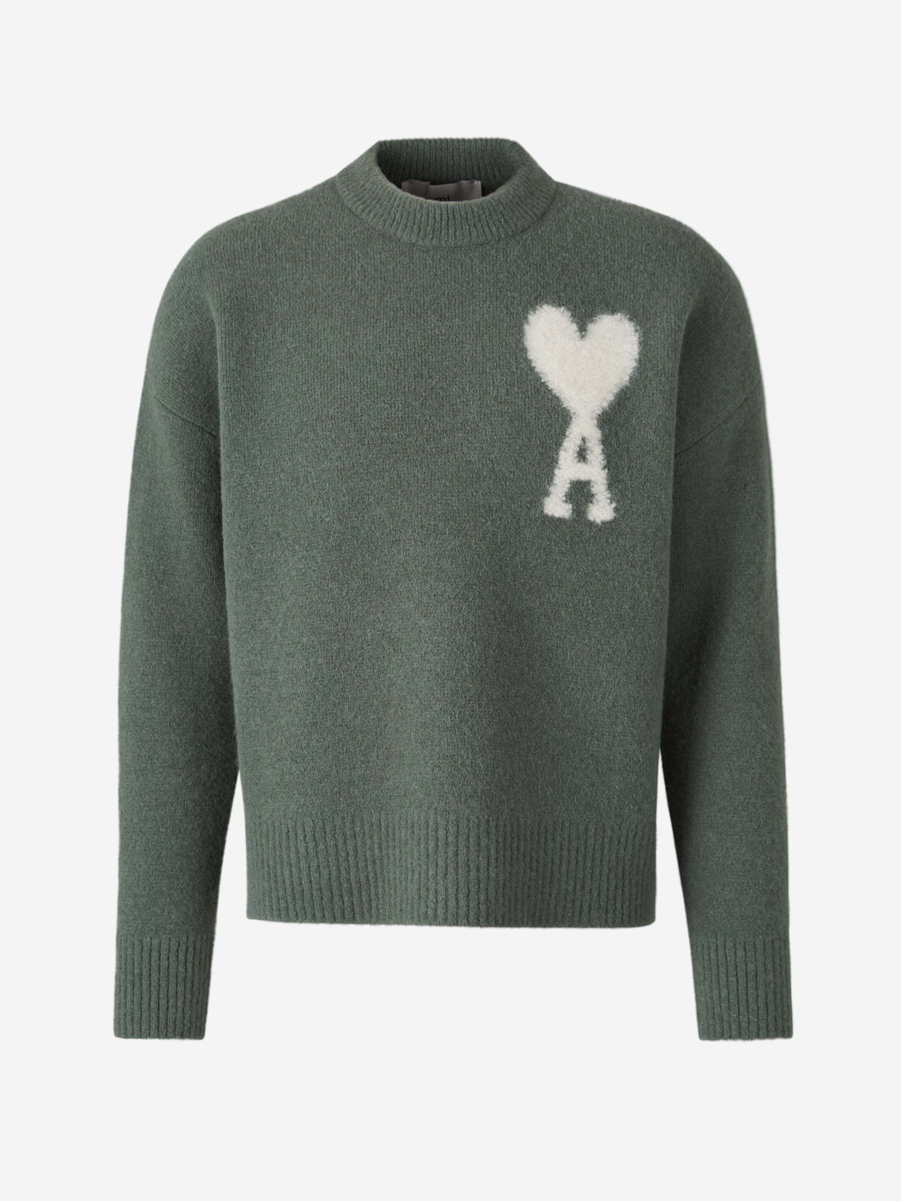 Heidi dames trui – zachte pullover met hartjesprint en comfortabele pasvorm