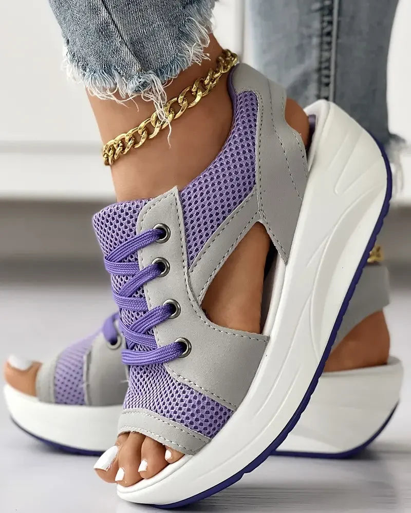 Orthopedische muffin-sandalen dames | Comfortabele zomersandalen met ondersteuning