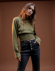 Zachte dames sweater – comfortabele warme trui met elegante pasvorm