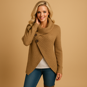Yara | Getailleerde Gebreide Trui voor Dames – Elegant, Flatterend & Comfortabel