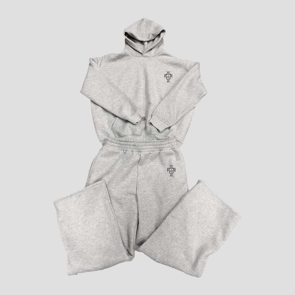 Fudus Portugal luxe trainingspak dames – comfortabel huispak in stijlvol design