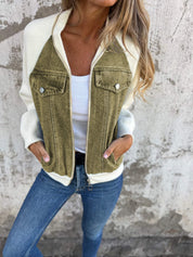 Sarah Stijlvolle Jacket Dames – Trendy Herfstjas met Comfortabele Pasvorm