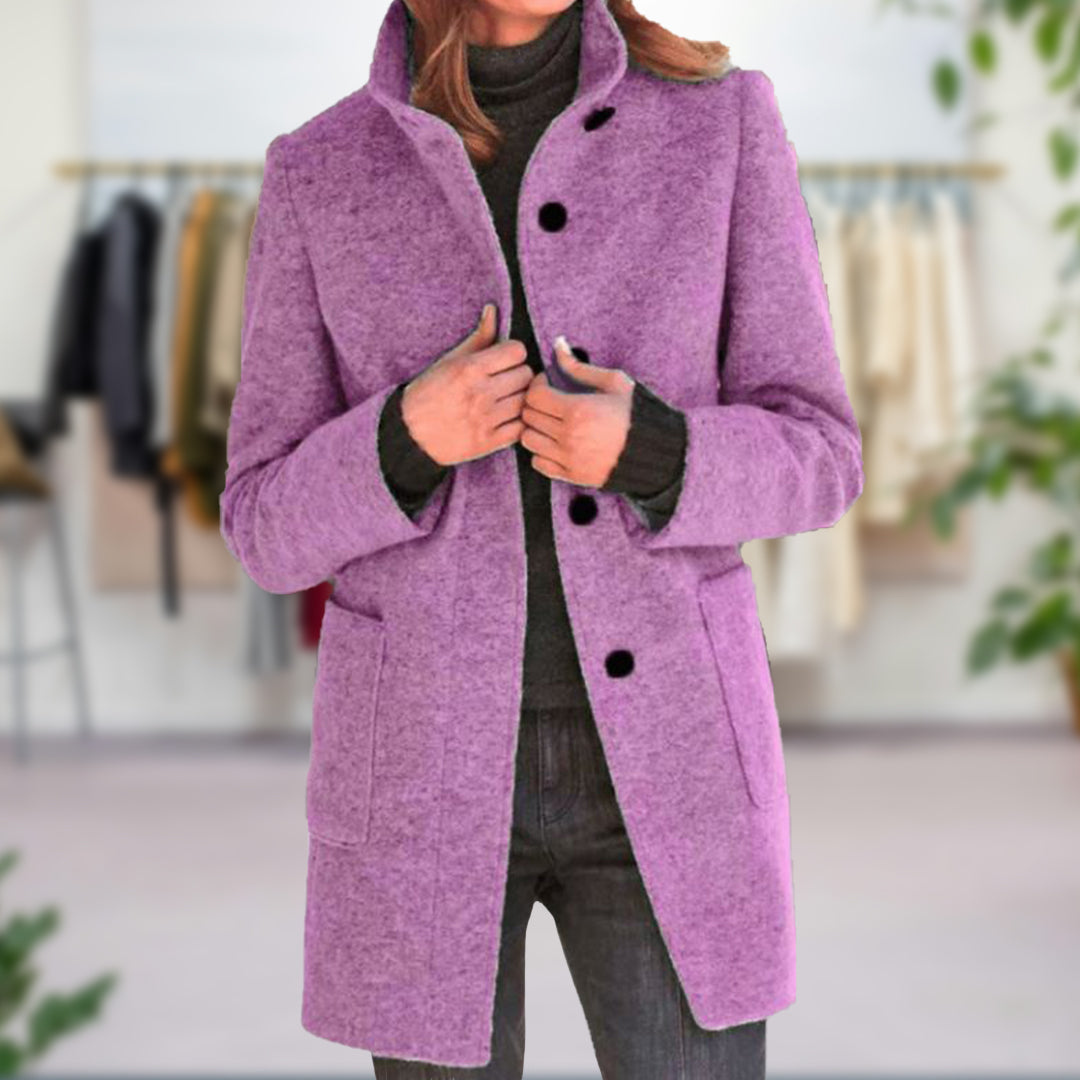 Naomi Herfstjas Dames – Stijlvolle Warme Jas met Perfecte Pasvorm & Elegante Look