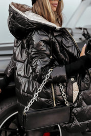 Astrid Hooded Damesjas – Warme Katoenen Jas met Kap & Stijlvolle Herfstlook
