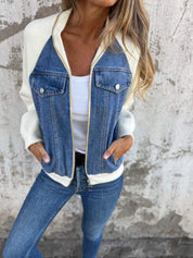 Sarah Stijlvolle Jacket Dames – Trendy Herfstjas met Comfortabele Pasvorm