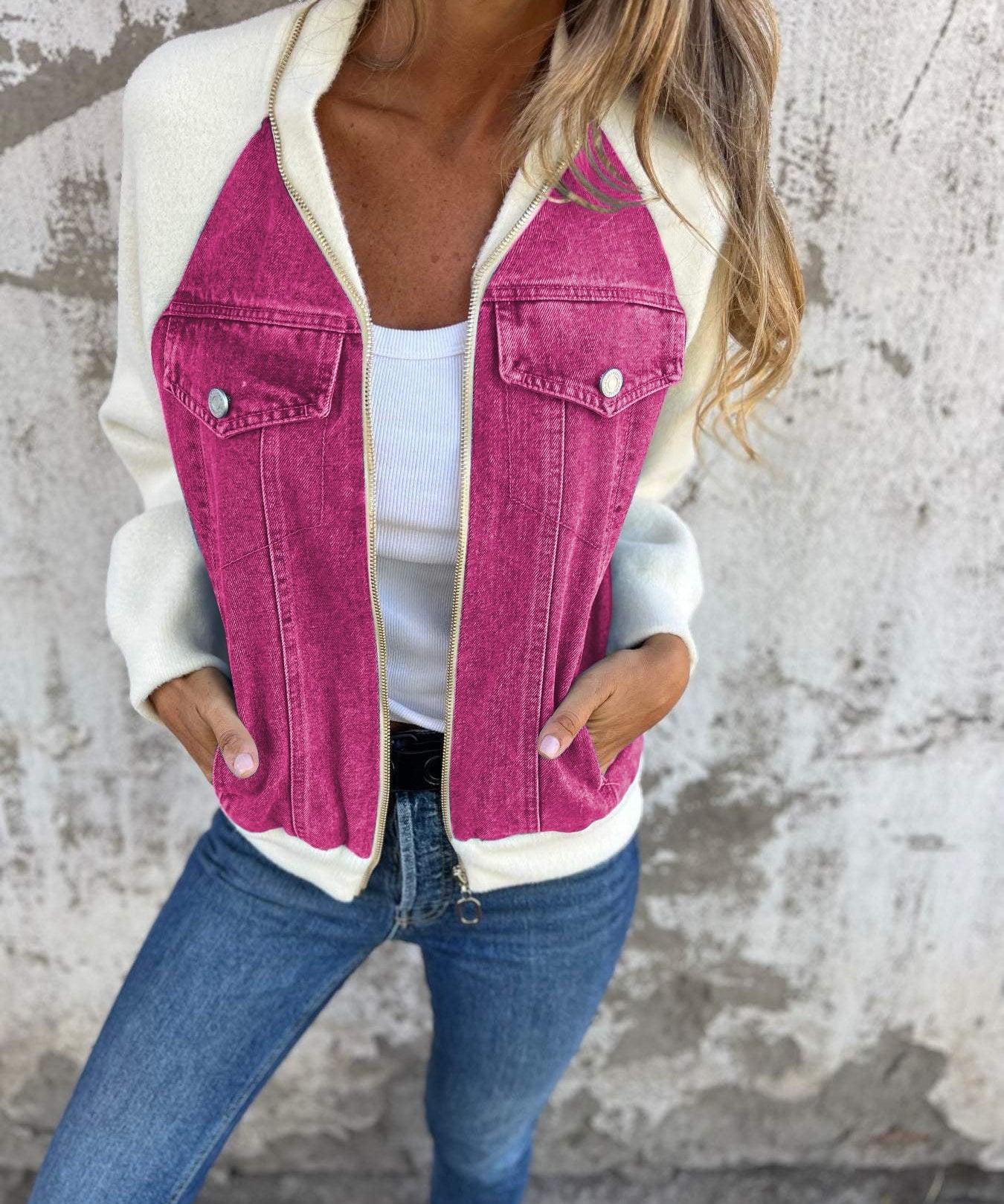 Sarah Stijlvolle Jacket Dames – Trendy Herfstjas met Comfortabele Pasvorm