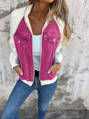 Sarah Stijlvolle Jacket Dames – Trendy Herfstjas met Comfortabele Pasvorm