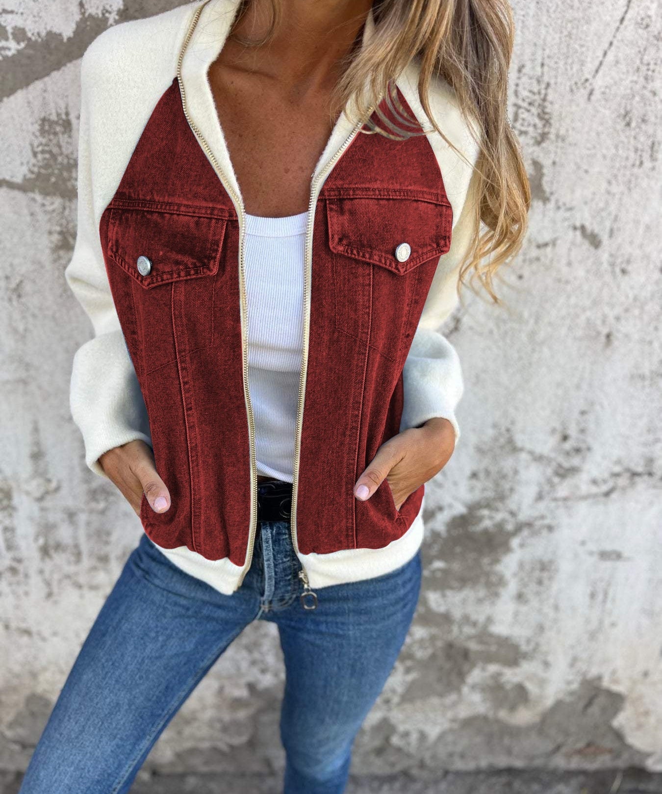 Sarah Stijlvolle Jacket Dames – Trendy Herfstjas met Comfortabele Pasvorm