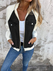 Sarah Stijlvolle Jacket Dames – Trendy Herfstjas met Comfortabele Pasvorm