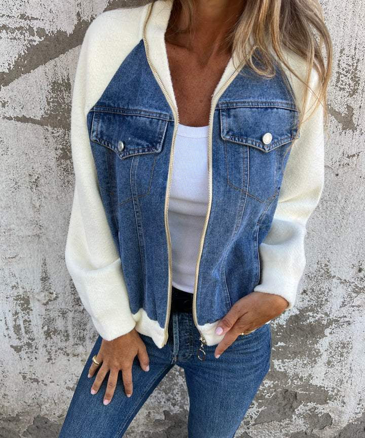 Sarah Stijlvolle Jacket Dames – Trendy Herfstjas met Comfortabele Pasvorm