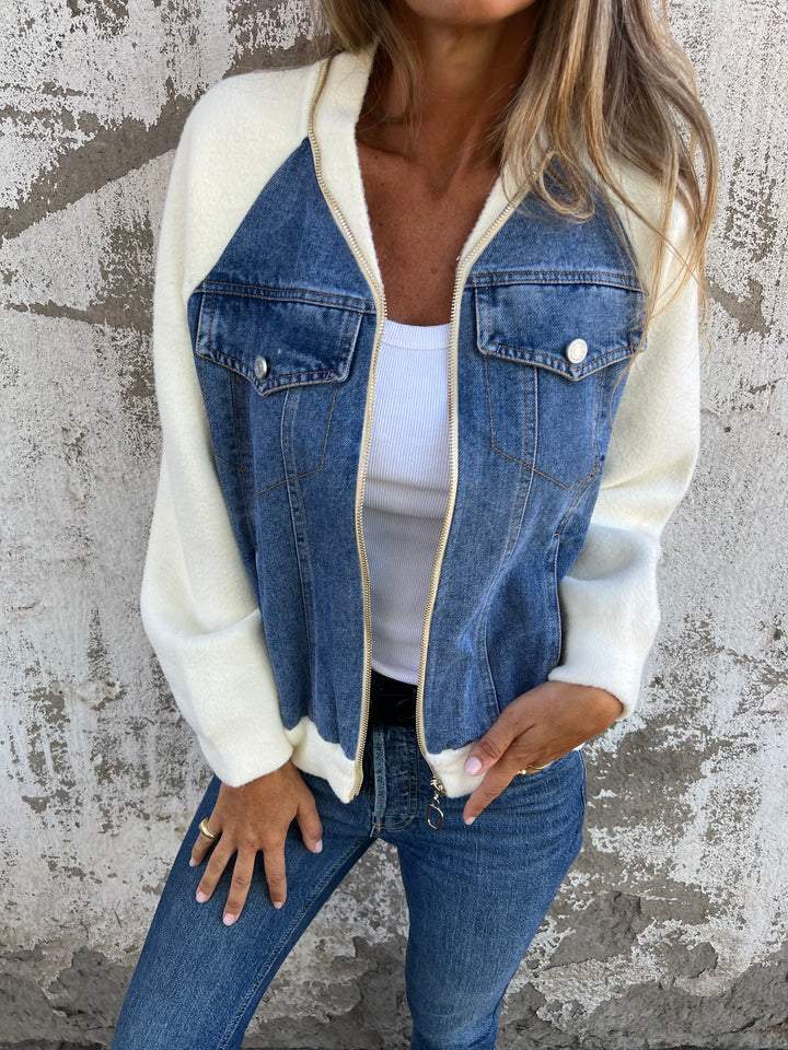 Sarah Stijlvolle Jacket Dames – Trendy Herfstjas met Comfortabele Pasvorm