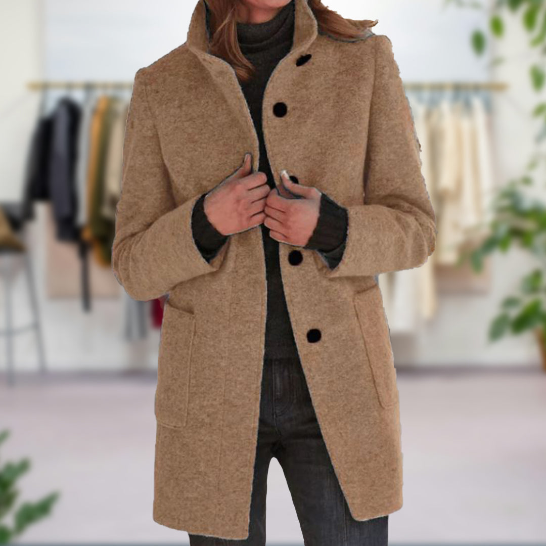 Naomi Herfstjas Dames – Stijlvolle Warme Jas met Perfecte Pasvorm & Elegante Look