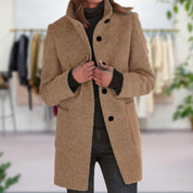 Naomi Herfstjas Dames – Stijlvolle Warme Jas met Perfecte Pasvorm & Elegante Look