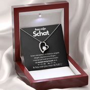 TimelessLove hart ketting – elegant sieraad met zirkonia steen