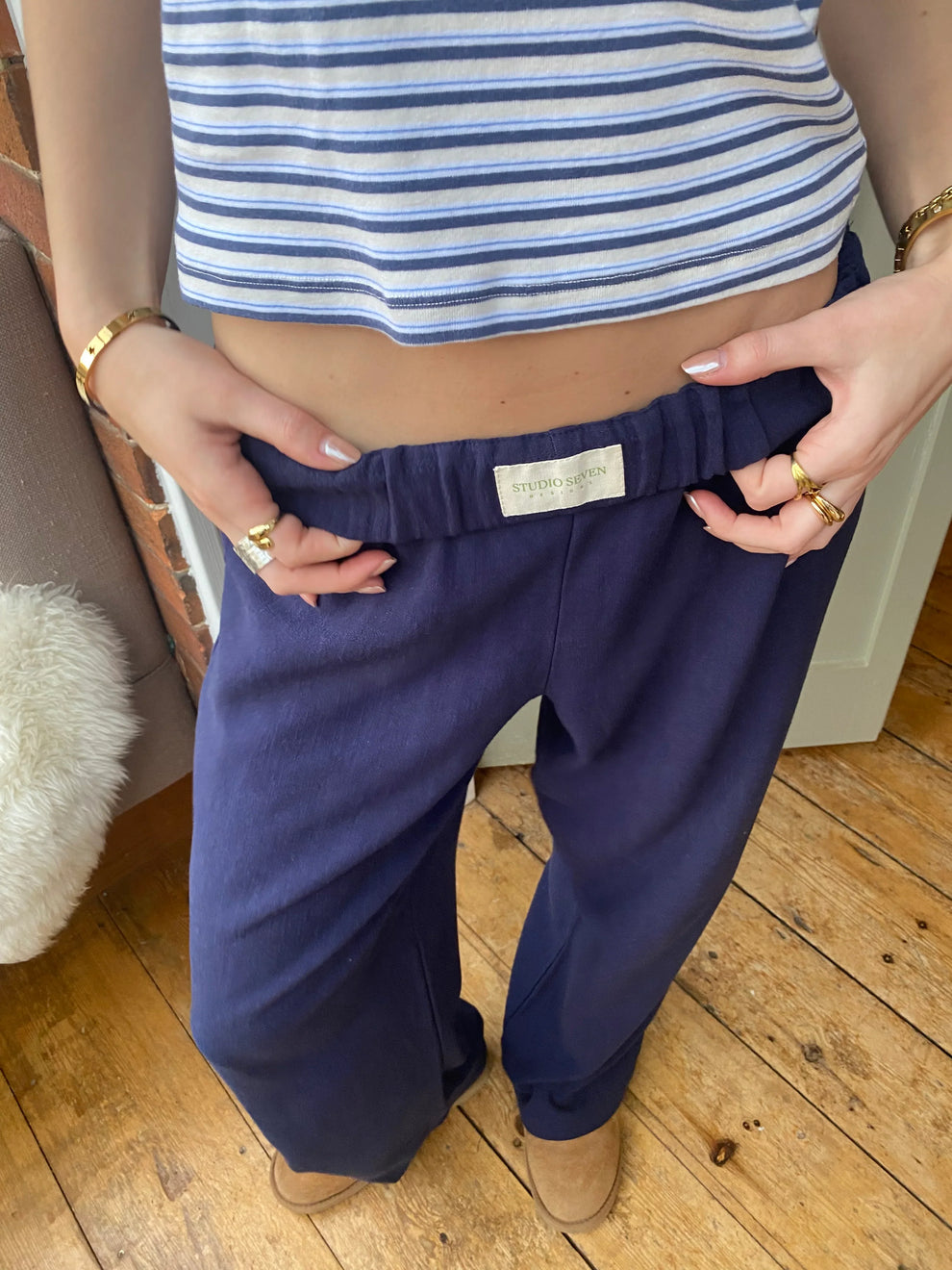 IVY dames lounge broek – comfortabele katoenmix in diverse kleuren