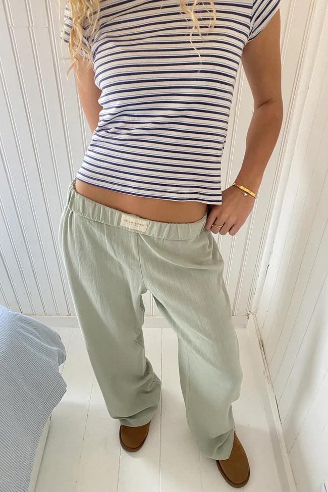 IVY dames lounge broek – comfortabele katoenmix in diverse kleuren