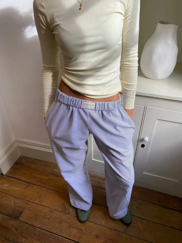 IVY dames lounge broek – comfortabele katoenmix in diverse kleuren