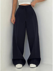 Jane – Elegante dames pantalon met wijde pijpen | Hoge taille & chique comfortbroek