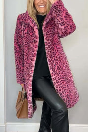 Graciela luipaardjack dames | Trendy winterjas met luipaardprint | Stijlvol statement jack