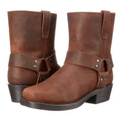 Winfred Western Cowboylaarzen – Leren Laarzen met Zijrits & Vintage Look