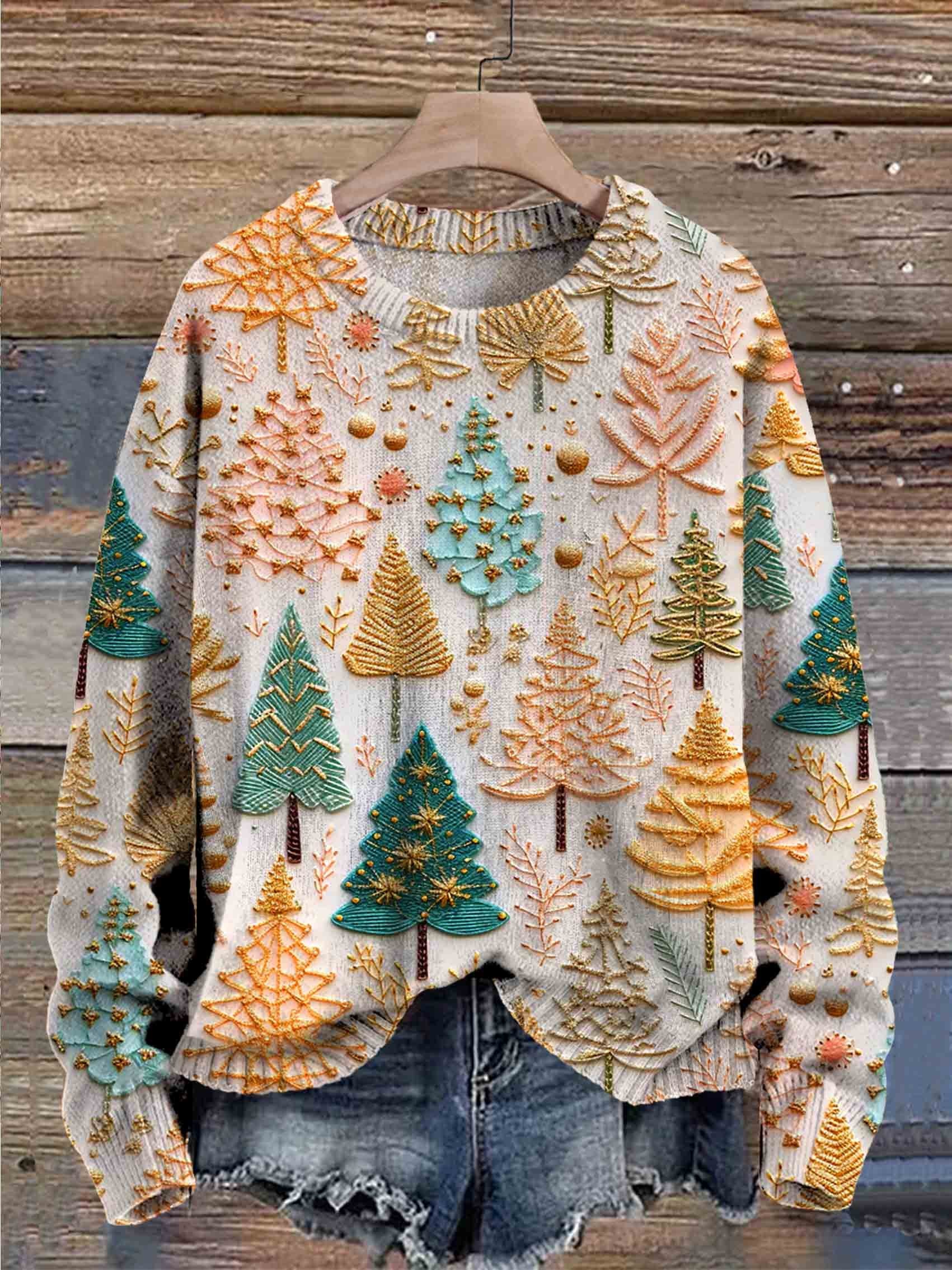 Gebreide Kersttrui Dames – Warme en Comfortabele Wintertrui | Jennifer
