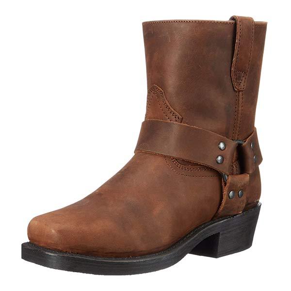Winfred Western Cowboylaarzen – Leren Laarzen met Zijrits & Vintage Look