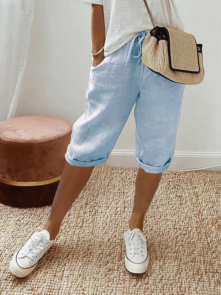 Linnen Dames Shorts – Stijlvol, Comfortabel en Ademend | CottonEase