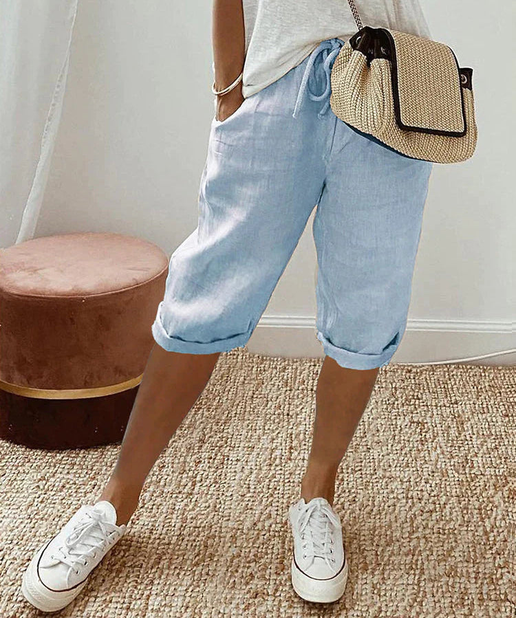 Linnen Dames Shorts – Stijlvol, Comfortabel en Ademend | CottonEase