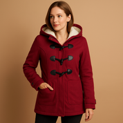 Lange Winterjas Dames met Capuchon – Warme, Winddichte Jas met Elegant Design | Marije