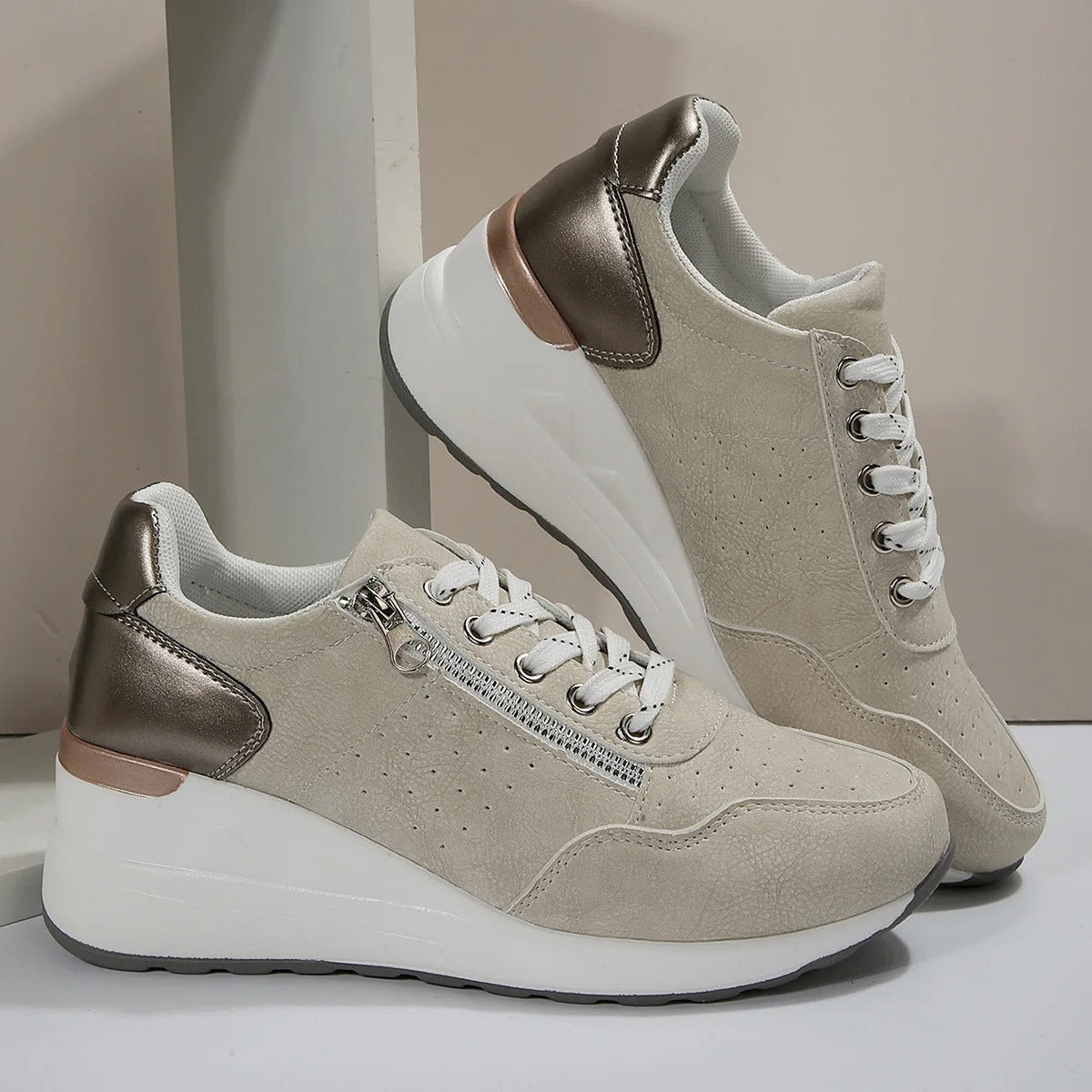 Isabella Orthopedische Wandelschoenen – Comfortabele Dameswandelschoenen met Stevige Antislip Zool