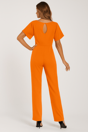 Elva jumpsuit met strikceintuur – elegante dames overall voor dag en avond