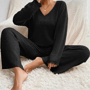 Evangeline tweedelig loungepak – comfortabel dames set met moderne pasvorm