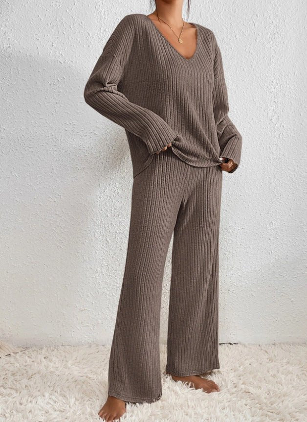 Evangeline tweedelig loungepak – comfortabel dames set met moderne pasvorm