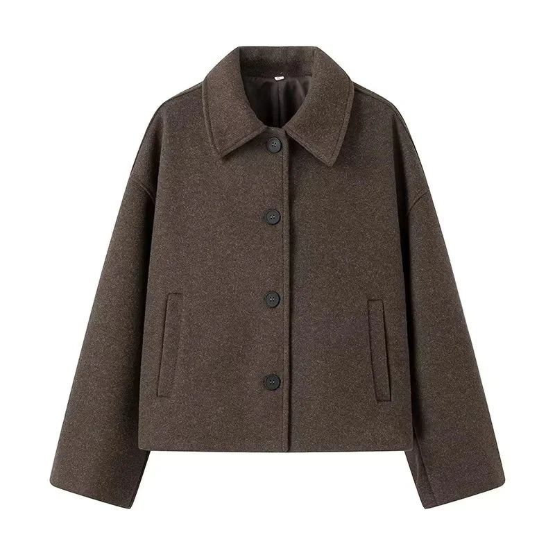 Kharla dames winterjas – oversized dikke jas met warme voering en moderne pasvorm
